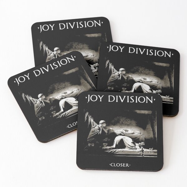 Closer Album Art Joy Division Coasters (Set of 4)