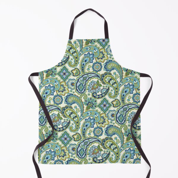Item preview, Blue and Green Paisley designed and sold by Barbara Pixton.