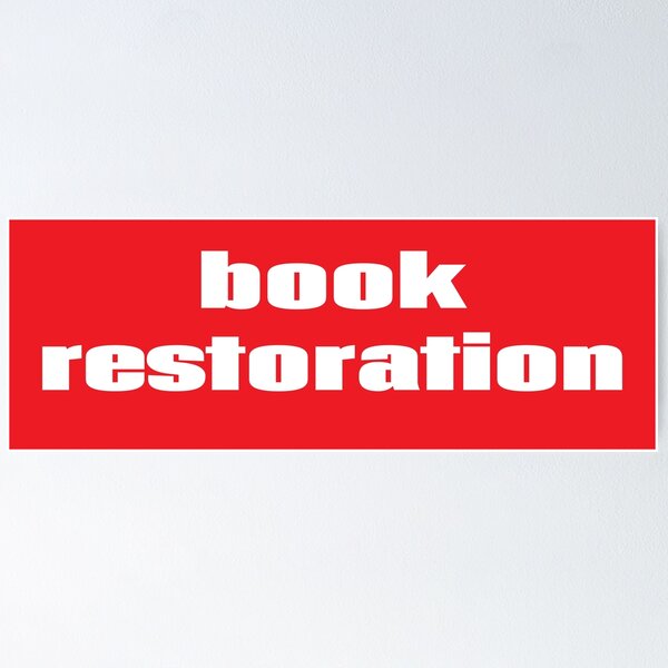 Item preview, Book Restoration designed and sold by ProjectX23.