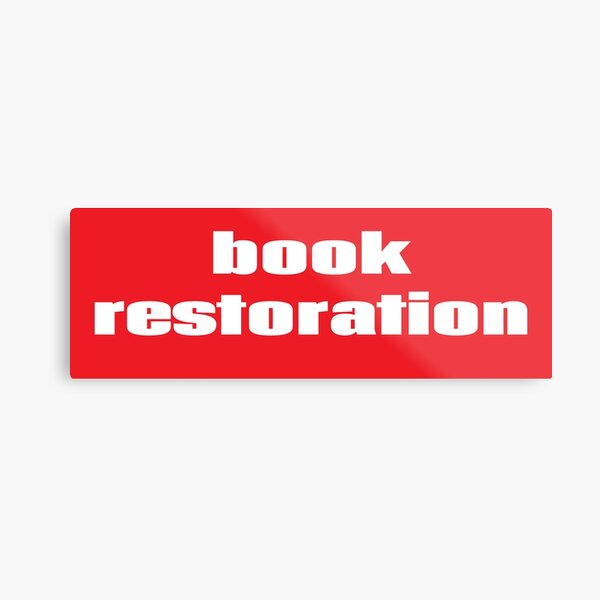 Item preview, Book Restoration designed and sold by ProjectX23.