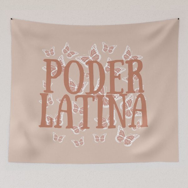 Item preview, Poder Latina Mariposa Melocotón designed and sold by collazodesigns.