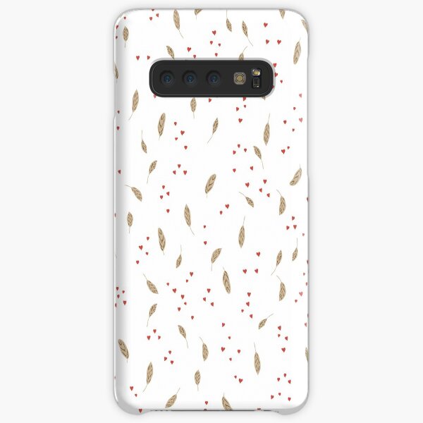 Autumn Leafs and Hearts Samsung Galaxy Snap Case