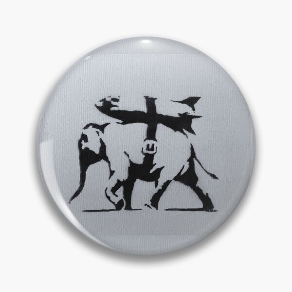 Artikelvorschau, Banksy HEAVY WEAPONRY – SILVER EDITION Elephant Missile 2004 entworfen und verkauft von WE-ARE-BANKSY.