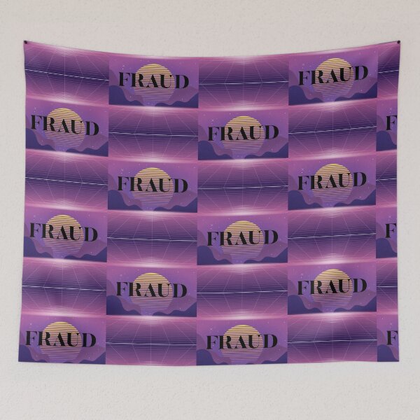 Item preview, Retro Fraud designed and sold by SciathDe.