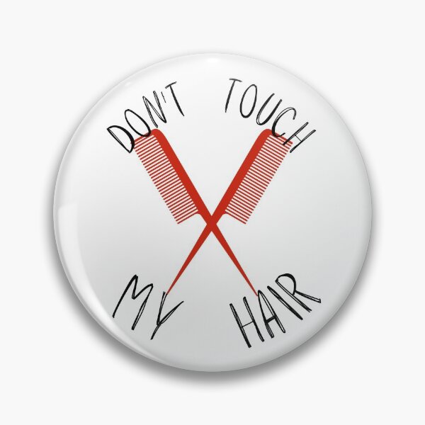 Item preview, Don't Touch My Hair | White | Black Hair | Combs | Go Natural designed and sold by itsokaybyme.