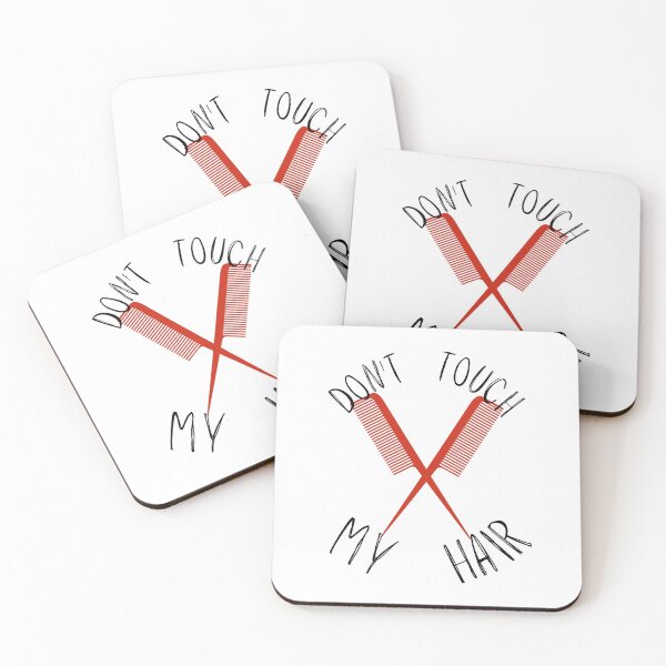 Item preview, Don't Touch My Hair | White | Black Hair | Combs | Go Natural designed and sold by itsokaybyme.