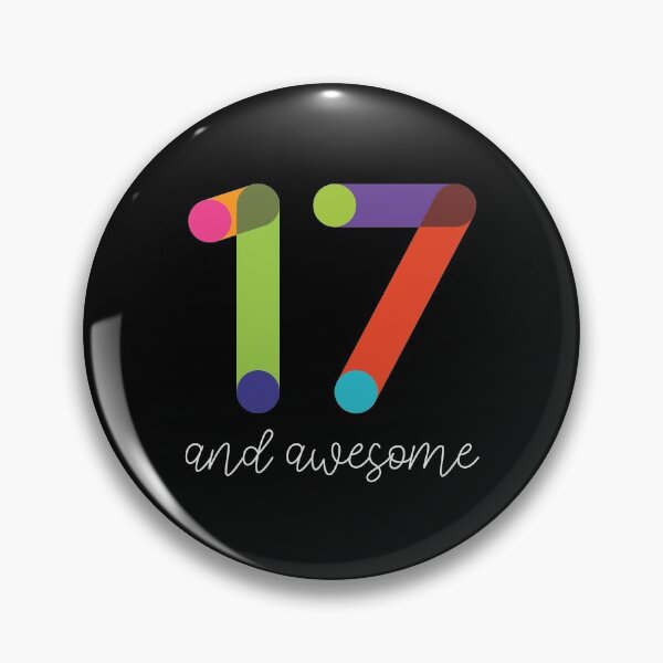 Item preview, 17 and Awesome designed and sold by VicEllisArt.