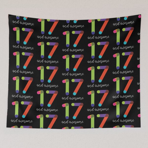 Item preview, 17 and Awesome designed and sold by VicEllisArt.