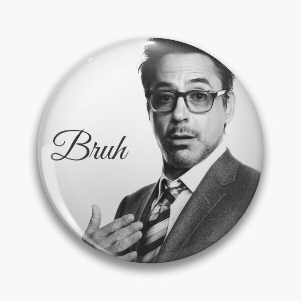 Item preview, Robert Downey Jr. Saying "Bruh" designed and sold by TheAsianOne.