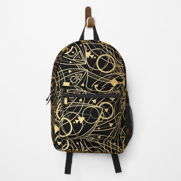 Item preview, Mystical lotuses black and gold pattern designed and sold by RoyalPeople.