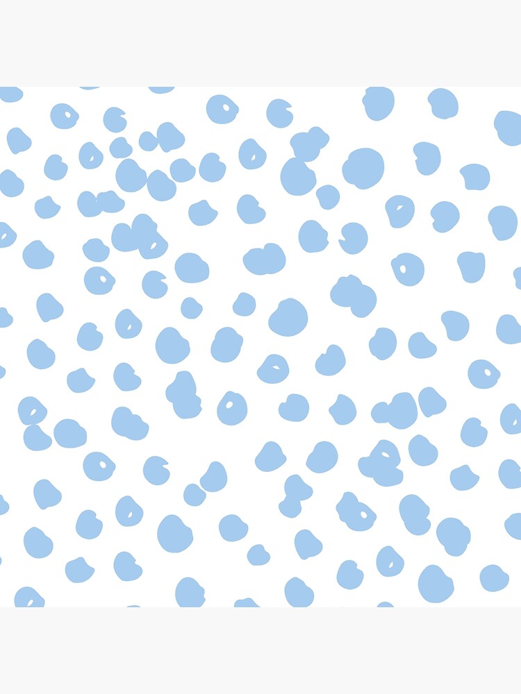 "Periwinkle Blue Polka Dots" Poster by ShannonJart Redbubble