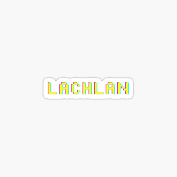 Lachlan (3) Sticker