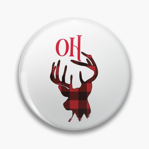 Item preview, OH Deer! Plaid Pattern Greeting Card  designed and sold by loveoceanair.