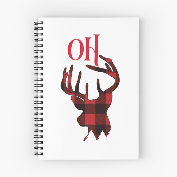 Item preview, OH Deer! Plaid Pattern Greeting Card  designed and sold by loveoceanair.
