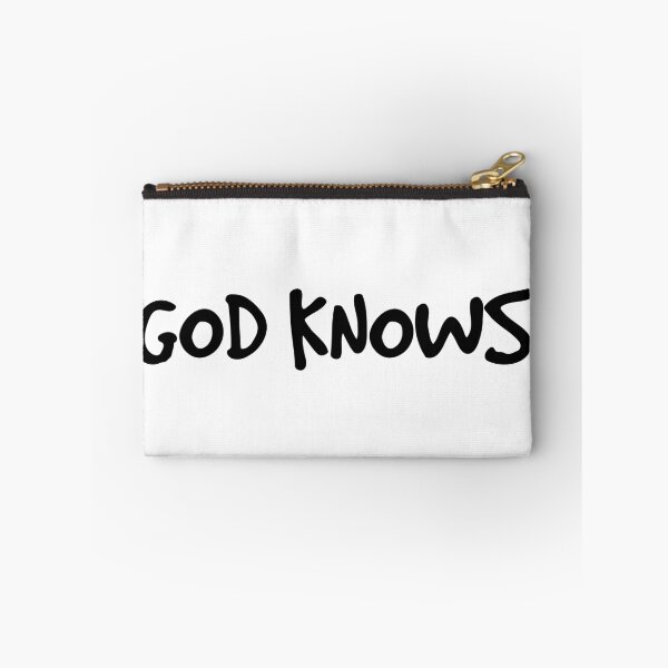 Item preview, God Knows designed and sold by HeavensHeroes.
