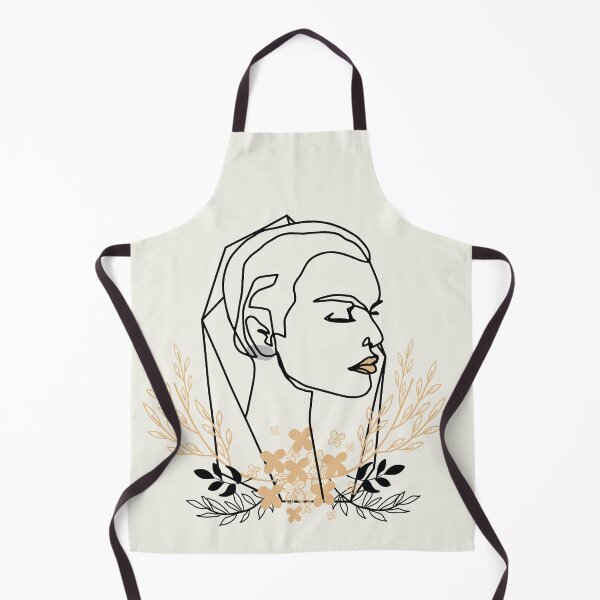 Item preview, Women Portrait Nymph Line Art designed and sold by HerMindSpeaks.