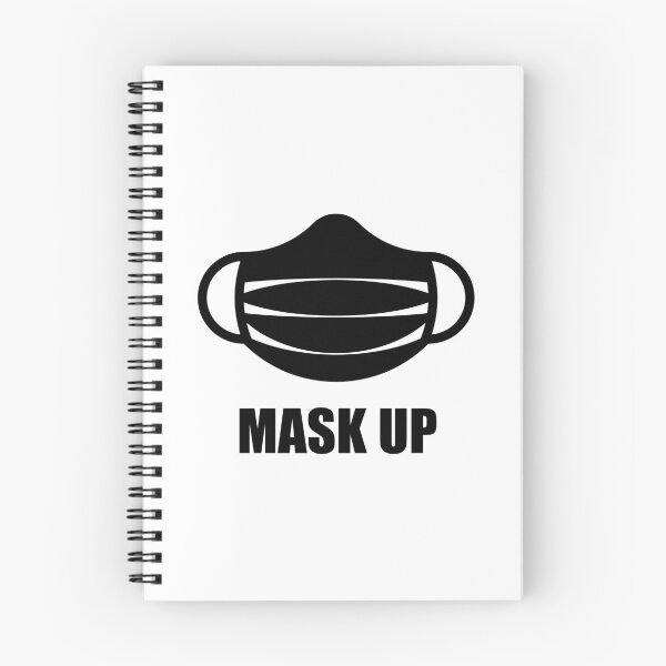 Item preview, Mask Up! (Corona / COVID-19 / Health / Pandemic / Black) designed and sold by MrFaulbaum.