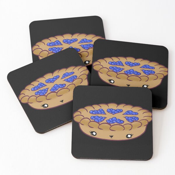 Item preview, Blueberry Tart on Black designed and sold by EmilyAdeleArt.
