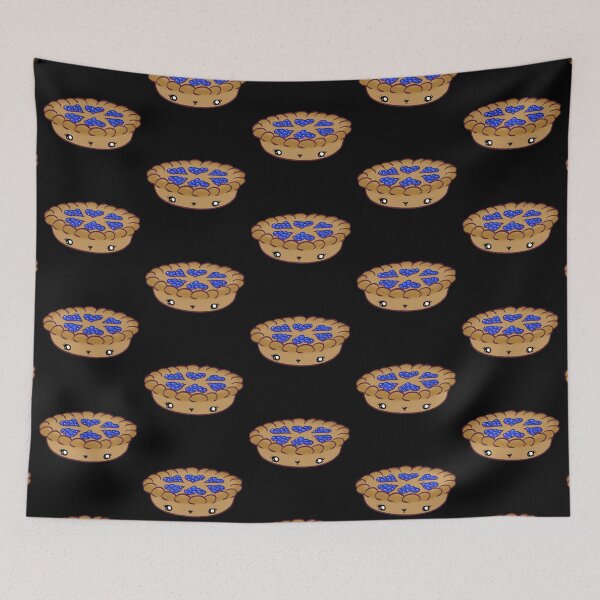 Item preview, Blueberry Tart on Black designed and sold by EmilyAdeleArt.