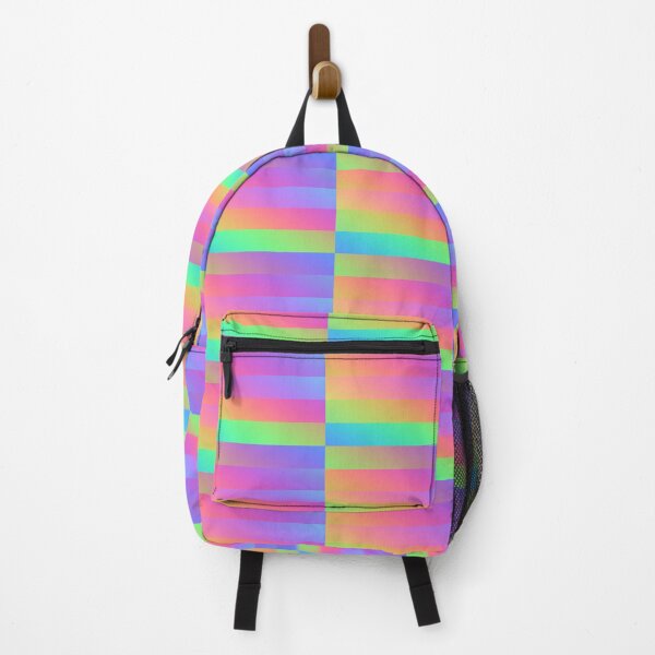 Item preview, Teal Vibrant Multicolor Rainbow Line Design designed and sold by Fruct.