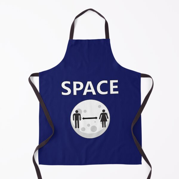 Item preview, SPACE: Moon/etc & social distancing (homonym) designed and sold by SolidEarthArt.