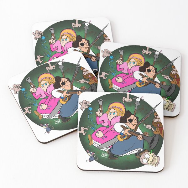 Item preview, Anne Lister & Ann Walker fight Zombies designed and sold by BicaPop.