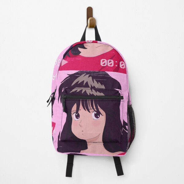 Item preview, Aesthetic Vaporwave Inspired Retro Anime Girl designed and sold by HappyGengar.