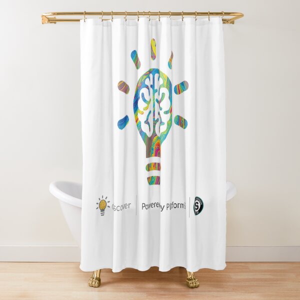 Discover: Powered by Platform3 Shower Curtain