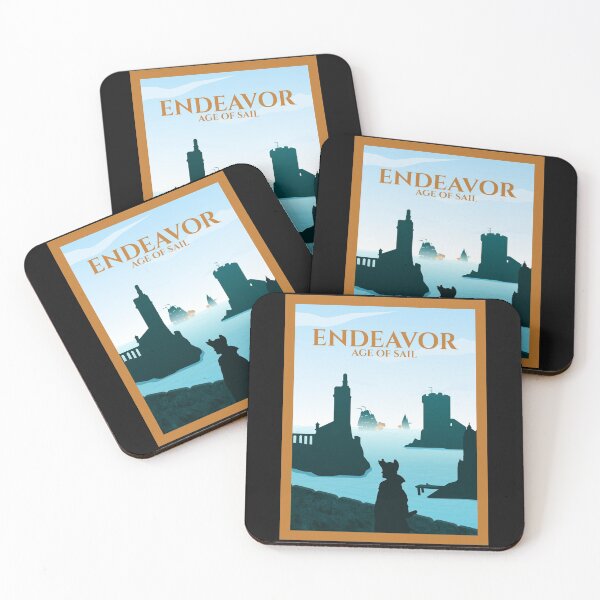 Artikelvorschau, Endeavour Age of Sail - Brettspiele - Minimalistischer Reiseposterstil - Brettspielkunst entworfen und verkauft von MeepleDesign.