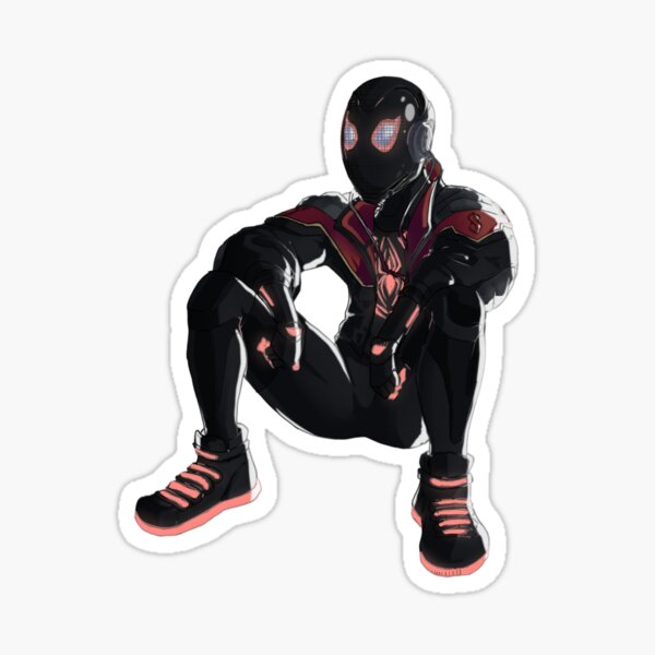 Vista previa del artículo con la obra «Miles Morales PS5», diseñado y vendido por FonzComics.
