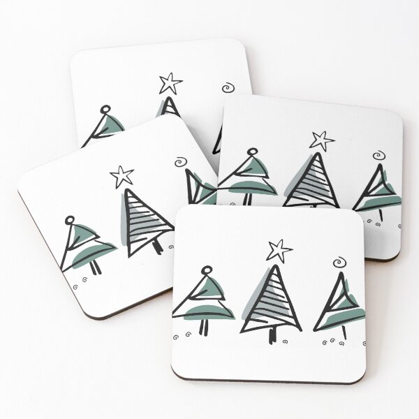 Item preview, Fir tree scribble designed and sold by Kritzel-Claudi.