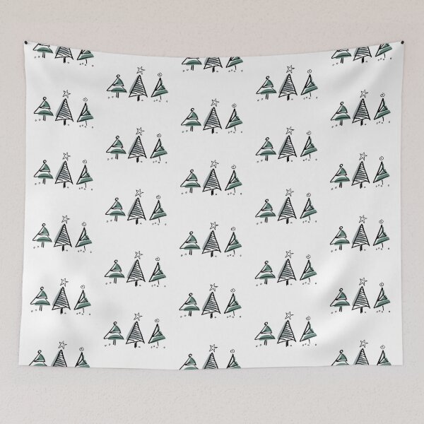 Item preview, Fir tree scribble designed and sold by Kritzel-Claudi.