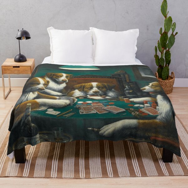 Item preview, Dogs Playing Poker CM Coolidge Classic Cigar Artwork designed and sold by Draculaura2009.
