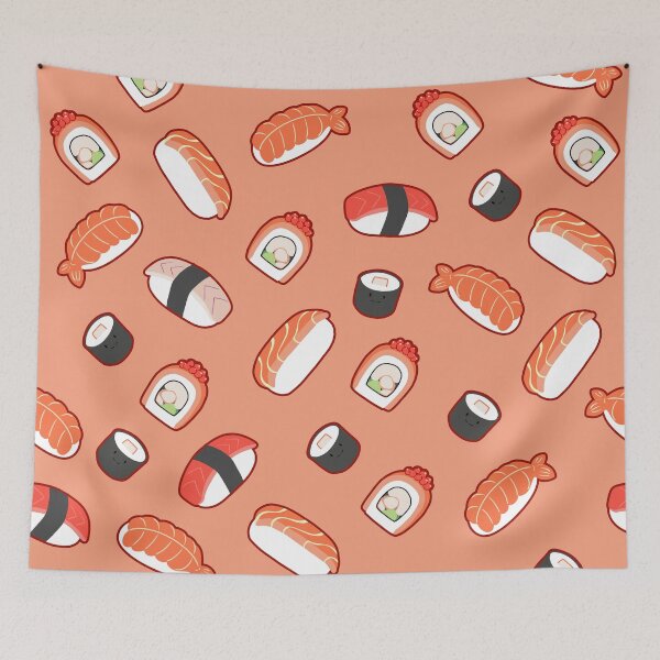 Item preview, Sushi - Salmon-ish Version (Pattern) designed and sold by vpessagno.