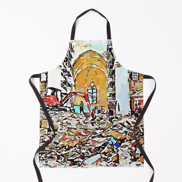 Item preview, L'Aquila: firefighters at work on the rubble in the collapsed church designed and sold by Giuseppe Cocco.