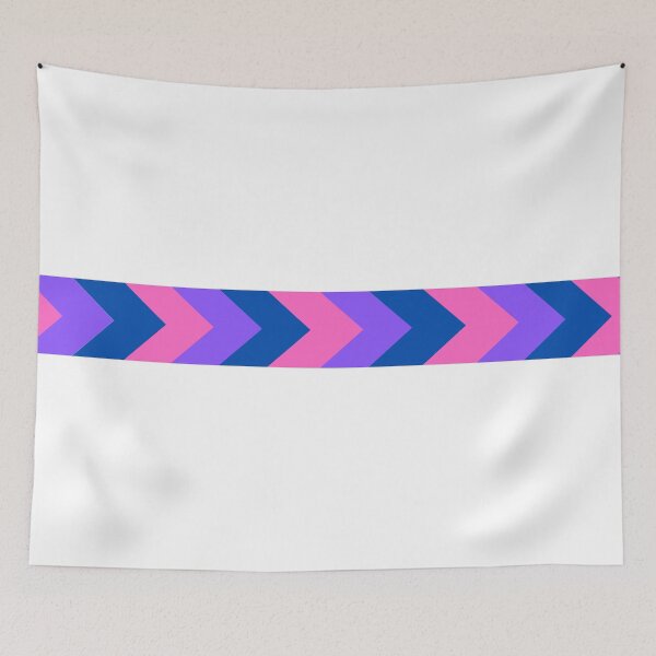 Item preview, Pride Flag Chevrons - Bisexual designed and sold by thesassypanda.