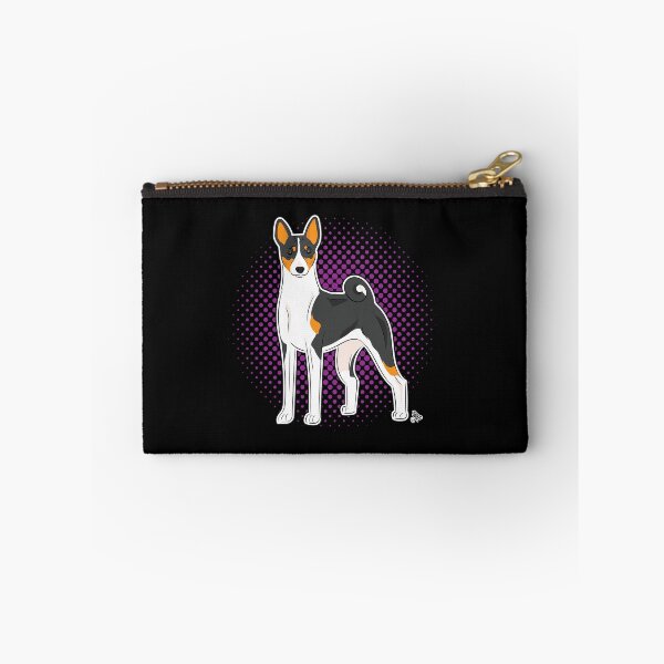Item preview, Basenji tricolor COMIC style designed and sold by LeChienArtistiQ.