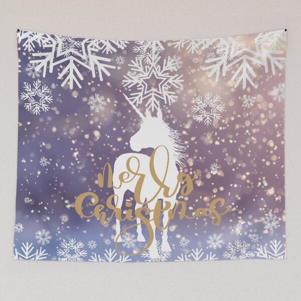 Item preview, Christmas Unicorn Snow designed and sold by kyds.
