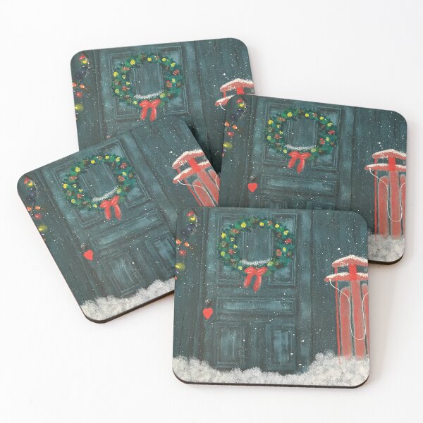 Item preview, Christmas door designed and sold by Annaleetimmons.