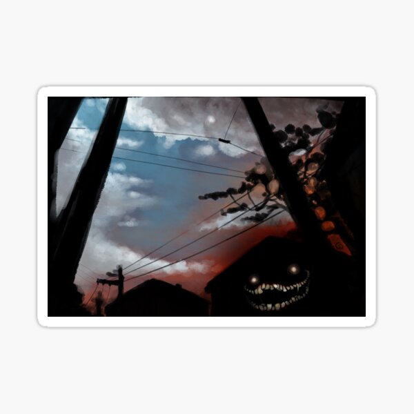 It's getting dark Sticker