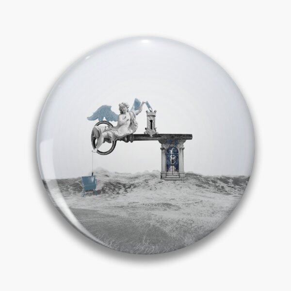 Key to the secret garden Button