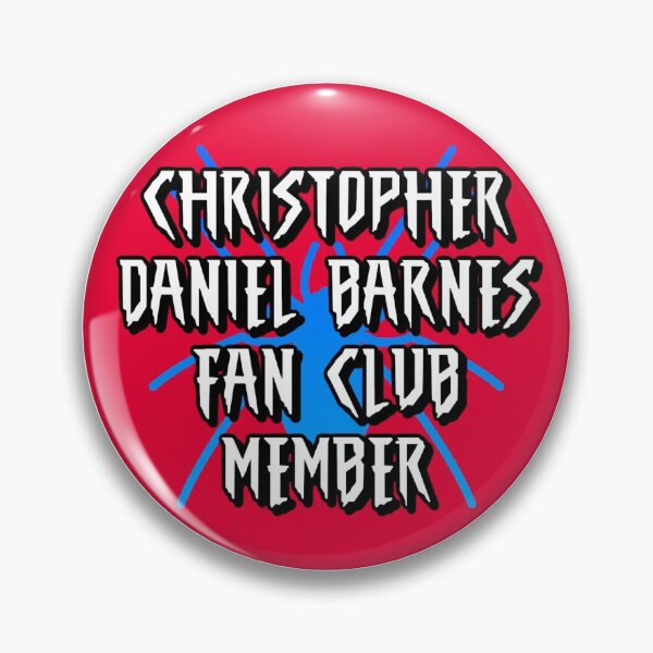 Item preview, Christopher Daniel Barnes Fan Club Member designed and sold by Cuttintees.