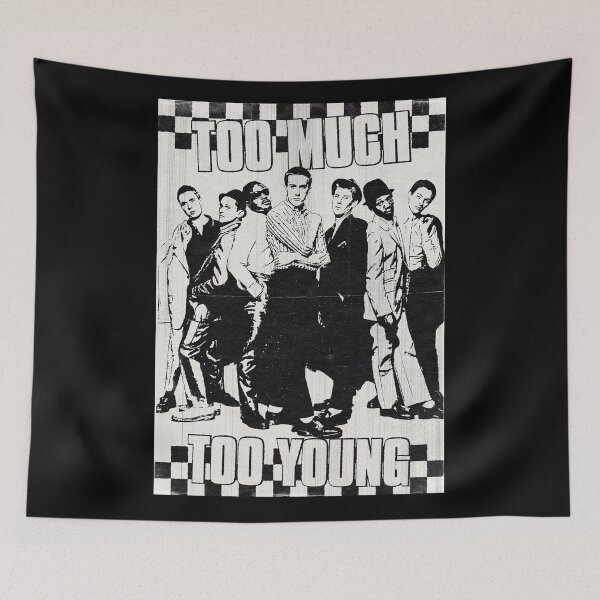 Item preview, Too Much Too Young designed and sold by Retro Type.