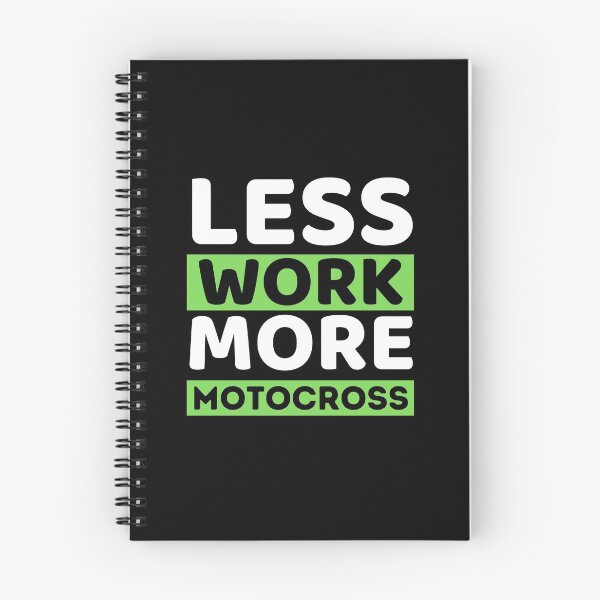 Item preview, Less Work More Motocross designed and sold by bifkee19.