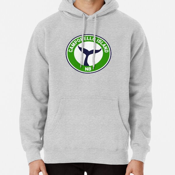 Vintage Campobello Island New Brunswick Pullover Hoodie