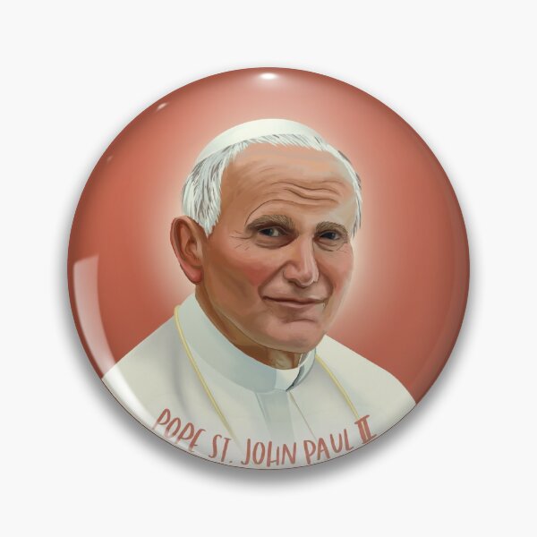 Item preview, Pope St. John Paul the Great - Sticker designed and sold by Simply Striving.