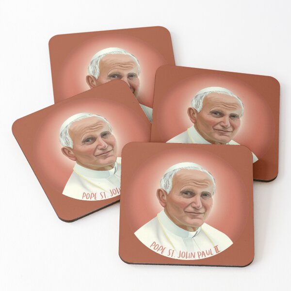 Item preview, Pope St. John Paul the Great - Sticker designed and sold by Simply Striving.