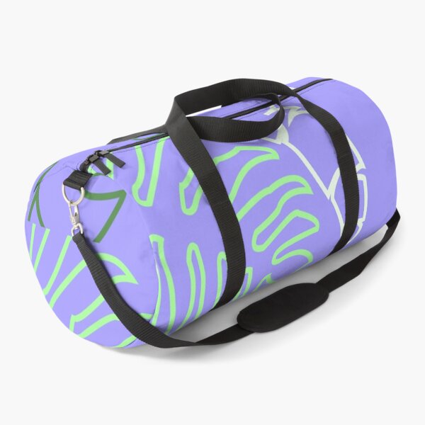 Item preview,  Green palm leaves print (purple) designed and sold by Tomi018.