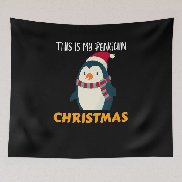 Item preview, This Is My Penguin Christmas designed and sold by AmberSiraj.