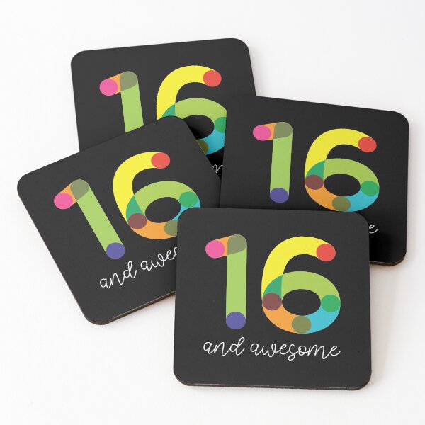 Item preview, 16 and Awesome designed and sold by VicEllisArt.